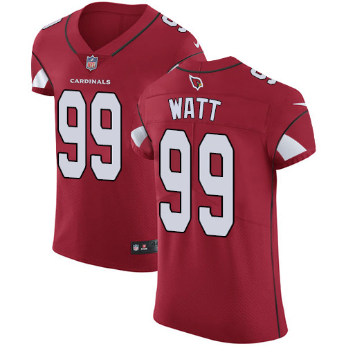 Men Nike Arizona Cardinals 99 J J  Watt Red Team Color Men Stitched NFL Vapor Untouchable Elite Jers