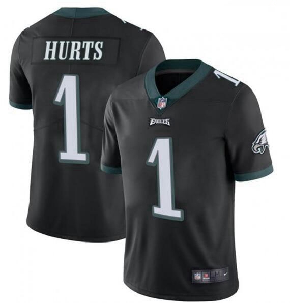 Youth Philadelphia Eagles Jalen Hurts 1 Limited Black Vapor Untouchable NFL Jersey