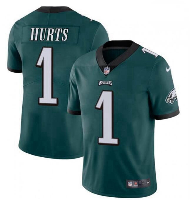 Youth Philadelphia Eagles Jalen Hurts 1 Limited Green Vapor Untouchable NFL Jersey