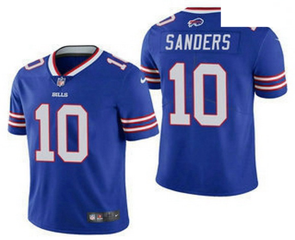 Men Buffalo Bills 10 Emmanuel Sanders Royal Blue 2020 Vapor Untouchable Stitched NFL Nike Limited Je