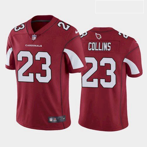 Men Arizona Cardinals Zaven Collins Red White Black 2021 Draft Jersey