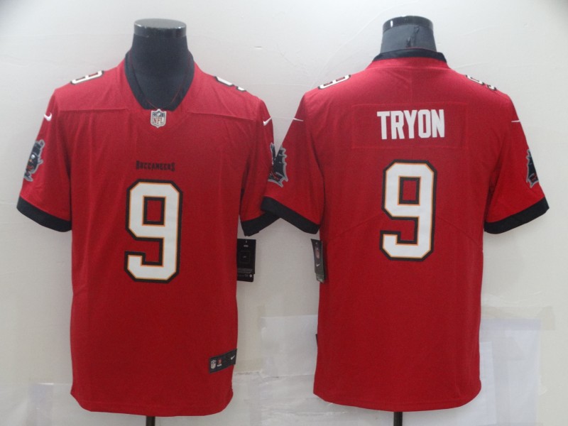 Men Tampa Bay Buccaneers Joe Tryon Red Vapor Limited Jersey