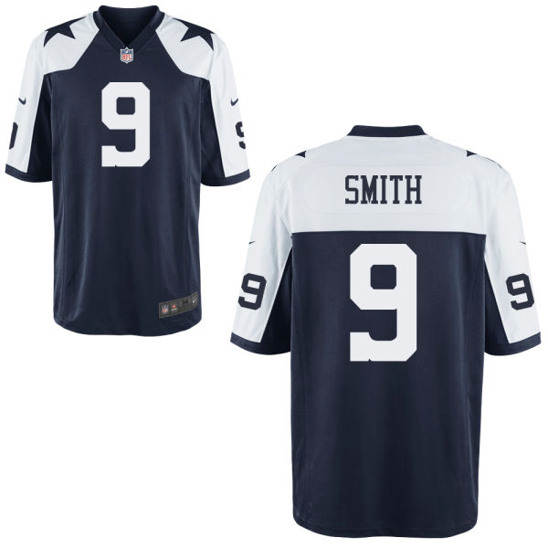 Men Nike Dallas Cowboys Jaylon Smith 9 Blue Thanksgivens Vapor Limited NFL Jersey