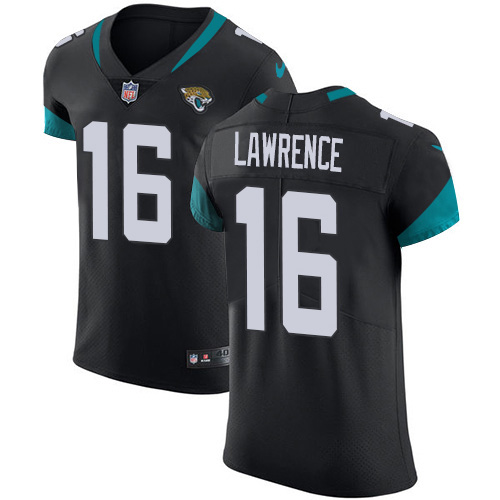 Nike Jacksonville Jaguars 16 Trevor Lawrence Black Team Color Men Stitched NFL Vapor Untouchable Eli