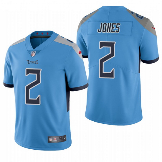 Nike Tennessee Titans 2 Julio Jones Light Blue Alternate Men Stitched NFL Vapor Untouchable Limited 