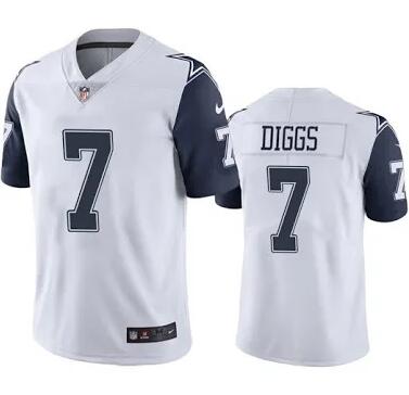 Men Nike Dallas Cowboys Trevon Diggs #7 Rush Stitched Jersey