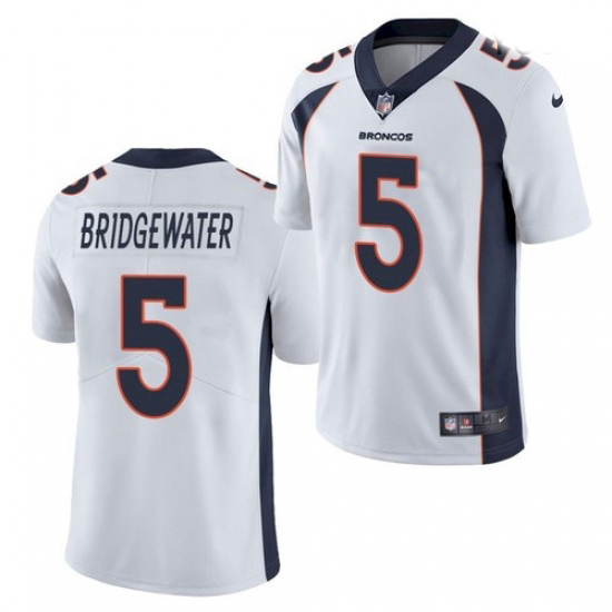 Youth Teddy Bridgewater Denver broncos White Vapor Limited jersey