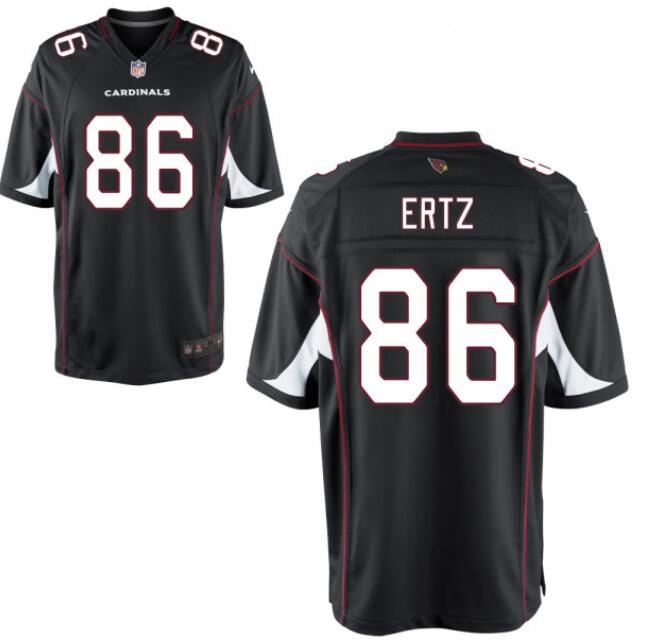 Women Arizona Cardinals Zach Ertz 89 Black Vapor Limited Jersey