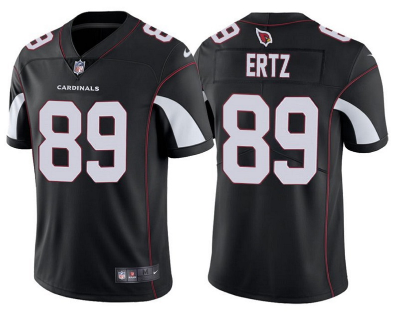 Men Arizona Cardinals 89 Zach Ertz Black Vapor Untouchable Limited Stitched Jersey