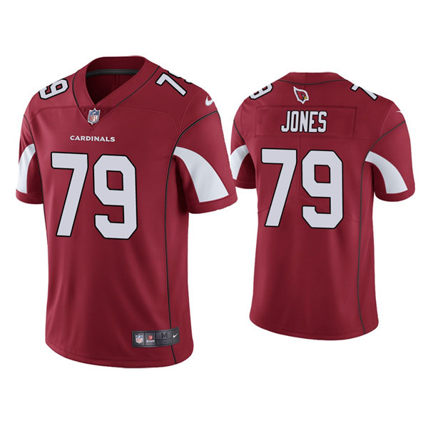 Men Arizona Cardinals 79 Josh Jones Red Vapor Untouchable Limited Stitched Jersey