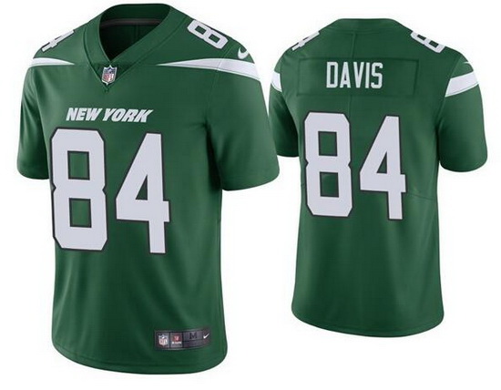 Youth New York Jets 84 Corey Davis Green Vapor Untouchable Limited Jersey