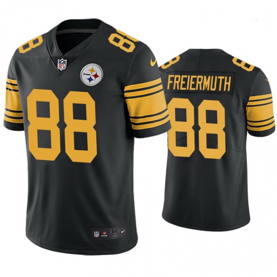 Youth Pittsburgh Steelers Pat Freiermuth #88 Rush Stitched Footb