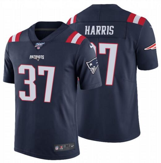 Youth New England Patriots Damien Harris #37 Rush Stitched Jerse
