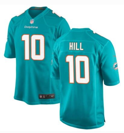 Youth Nike Miami Dolphins 10 Tyreek Hill Green Vapor Limited NFL