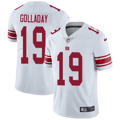 Youth Nike New York Giants 19 Kenny Golladay White Stitched NFL 