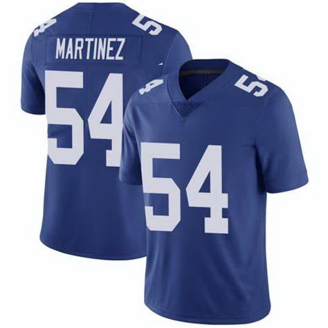Men Nike New York Giants 54 Blake Martinez Blue Vapor Untouchabl