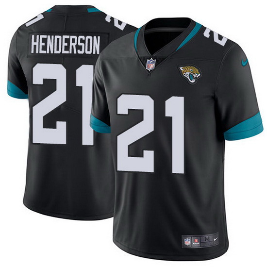 Youth Nike Jaguars 21 C J Henderson Black Team Color Men Stitched NFL Vapor Untouchable Limited Jers