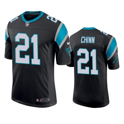 Youth Nike Carolina Panthers 21 Jeremy Chinn Black Alternate Stitched NFL Vapor Untouchable Limited 