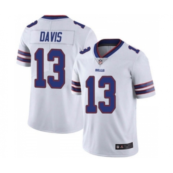 Men's Buffalo Bills #13 Gabriel Davis White Vapor Untouchable Li