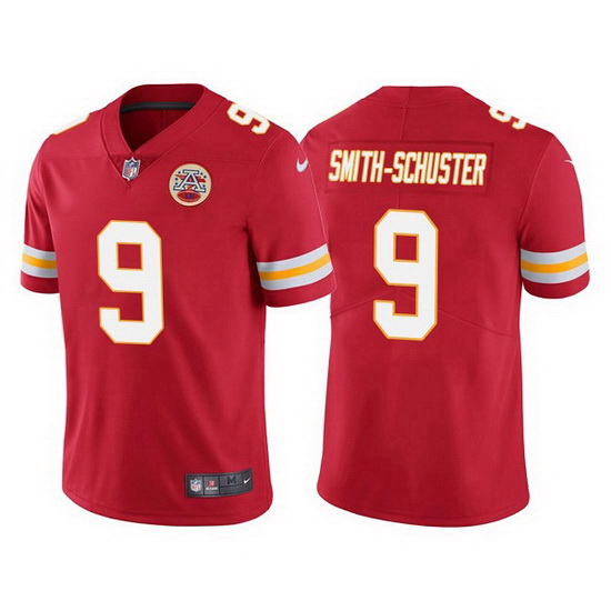 Men Kansas City Chiefs 9 JuJu Smith Schuster Vapor Untouchable R