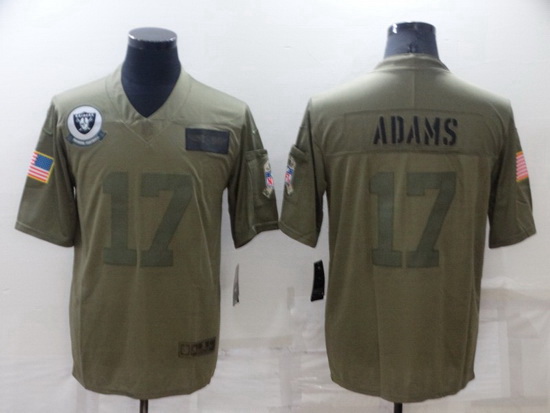 Men Las Vegas Raiders 17 Davante Adams Camo Salute To Service Limited Stitched jersey