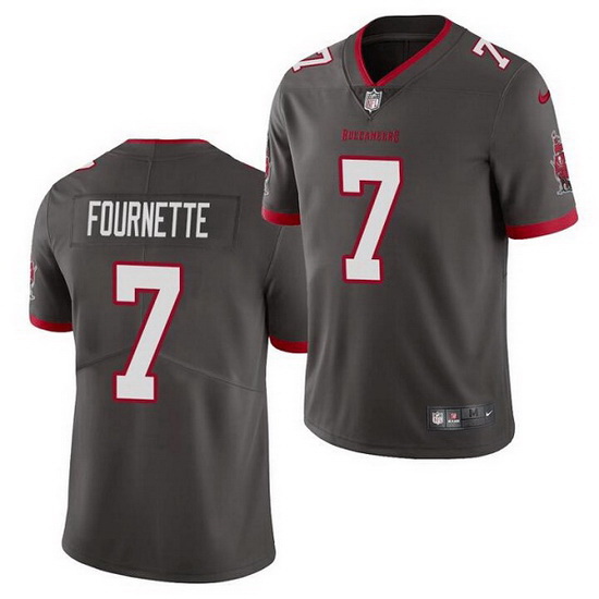 Men Tampa Bay Buccaneers 7 Leonard Fournette Grey Vapor Untoucha