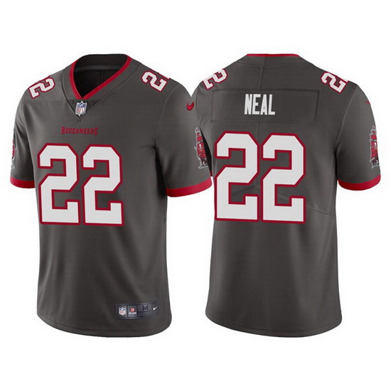 Men Tampa Bay Buccaneers 22 Keanu Neal Grey Vapor Untouchable Li