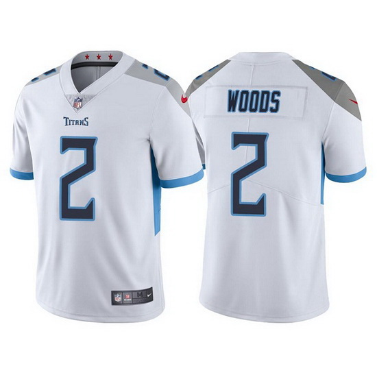 Men Tennessee Titans 2 Robert Woods White Vapor Untouchable Stit