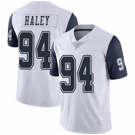 Men Nike Dallas Cowboys #94 Charles Harley Rush Stitched NFL Jer