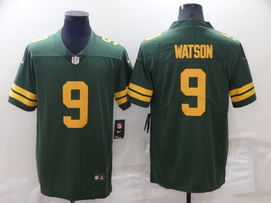 Men Green Bay Packers 9 Christian Watson Green Legend Stitched Football Jersey