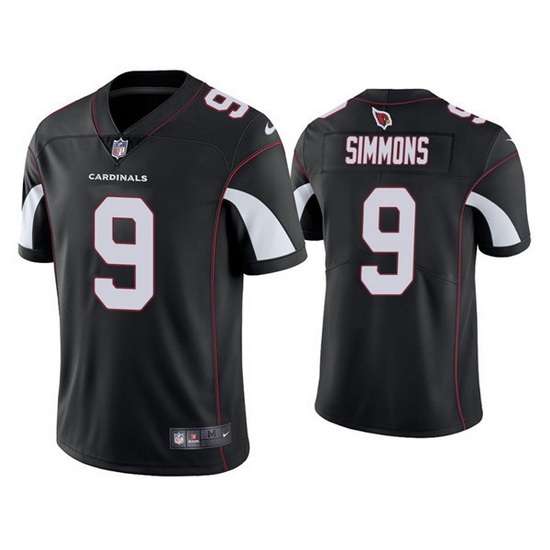 Youth Arizona Cardinals 9 Isaiah Simmons Black Vapor Untouchable Limited Stitched Jersey