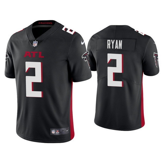 Youth Atlanta Falcons 2 Matt Ryan Black Vapor Untouchable Limited Stitched Jersey