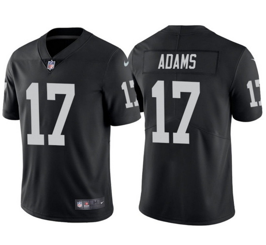 Youth Las Vegas Raiders 17 Davante Adams Black Vapor Untouchable Limited Stitched NFL Jersey