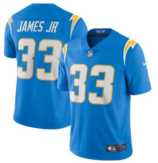 Youth Los Angeles Chargers 33 Derwin James JR Blue Vapor Untouchable Limited Stitched Jersey