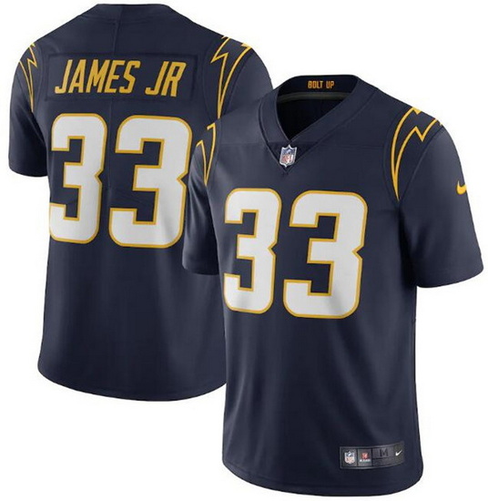 Youth Los Angeles Chargers 33 Derwin James JR Navy Vapor Untouchable Limited Stitched Jersey