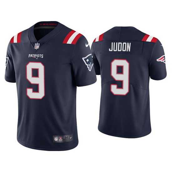 Youth New England Patriots 9 Matt Judon 2021 Navy Vapor Untouchable Limited Stitched Jersey