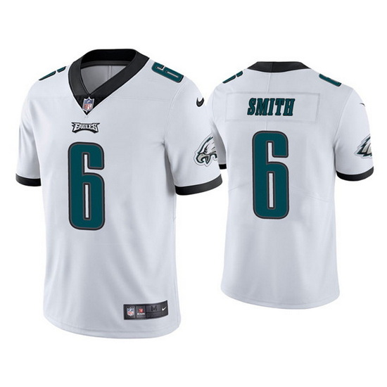 Youth Philadelphia Eagles 6 DeVonta Smith White Vapor Untouchable Limited Stitched Football Jersey