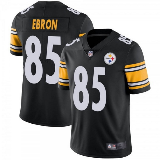 Youth Pittsburgh Steelers 85 Eric Ebron Team Color Vapor Untouchable Jersey   Black Limited