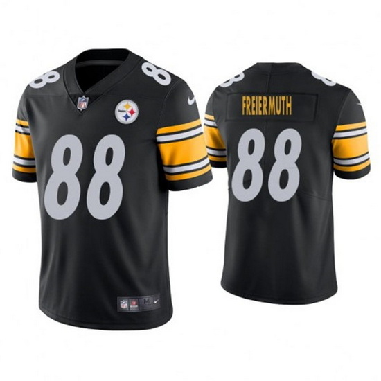 Youth Pittsburgh Steelers 88 Pat Freiermuth Black Vapor Untouchable Limited Stitched Jersey