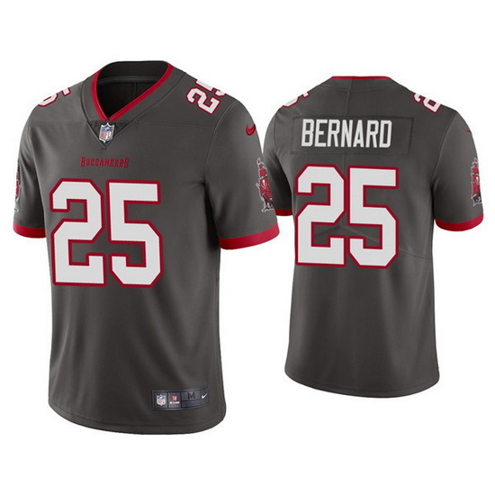 Youth Tampa Bay Buccaneers 25 Giovani Bernard Grey Vapor Untouchable Limited Stitched Jersey