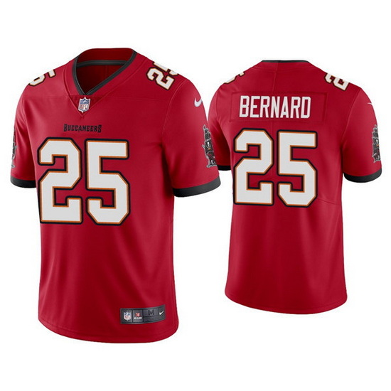 Youth Tampa Bay Buccaneers 25 Giovani Bernard Red Vapor Untouchable Limited Stitched Jersey