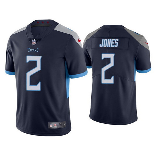 Youth Tennessee Titans 2 Julio Jones Navy Vapor Untouchable Limited Stitched Jersey