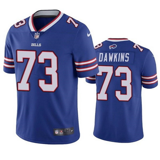 Men Buffalo Bills 73 Dion Dawkins Blue Vapor Untouchable Limited