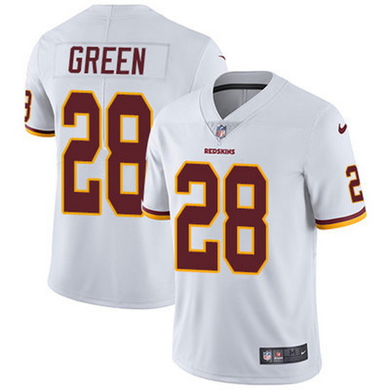 Men Washington Commanders 28 Darrell Green White Vapor Untouchable Limited Stitched Jersey