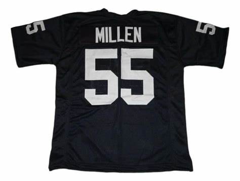 Men Nike Las Vegas Raiders #55 Matt Millen Black Vapor Limited Jersey