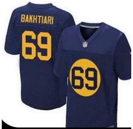 Packers #69 Bakhtiari Men Jersey