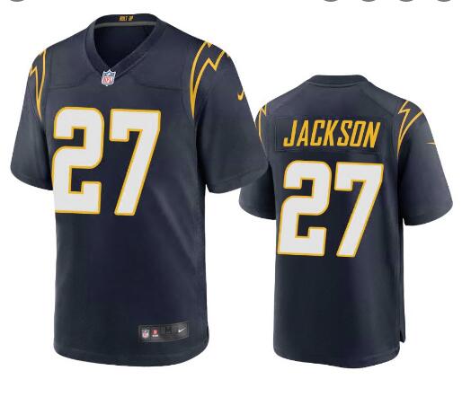 Men Los Angeles Chargers 27 J C Jackson Ｎavy Blue Vapor Untouchable Limited Stitched jersey