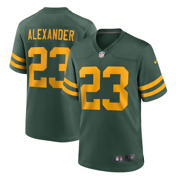 Men Green Bay Packers 23 Jaire Alexander 2021 Green Legend Stitc