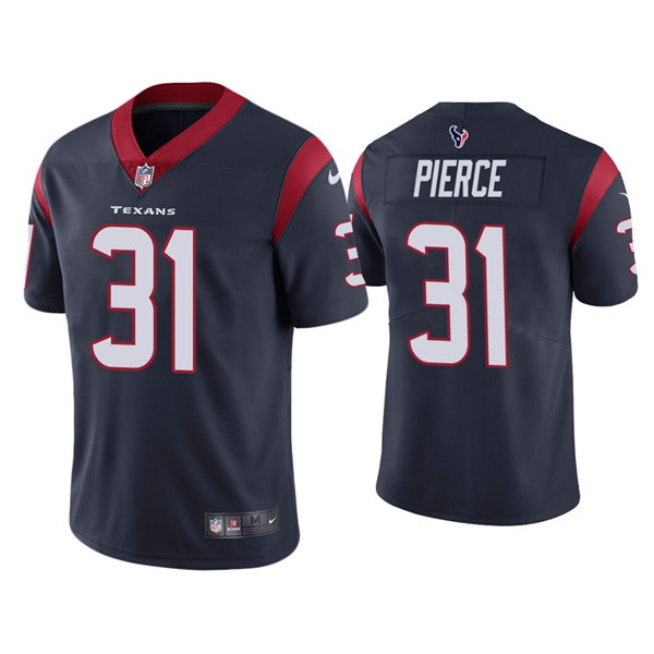 Men Houston Texans 31 Dameon Pierce Navy Vapor Untouchable Limit