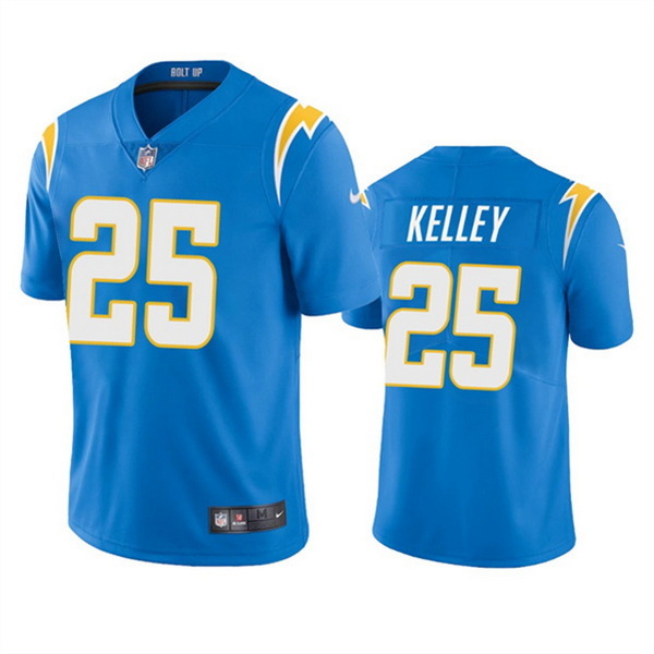 Men's Los Angeles Chargers #25 Joshua Kelley Blue Vapor Untoucha